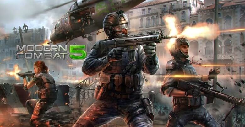 Modern-Combat-5-Mod-APK-Gameplay