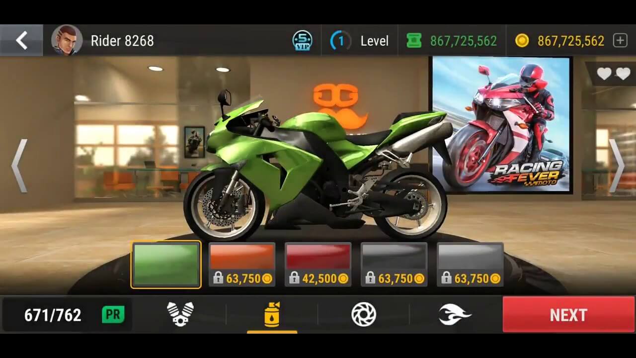 Racing Fever Moto Gameplay