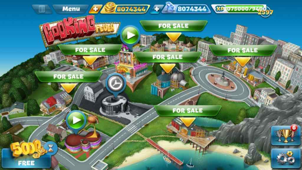 Cooking Fever Mod Apk V6 0 3 Download Unlimited Coins Gems