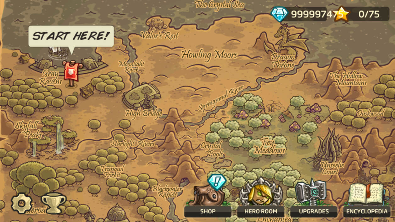 kingdom rush frontiers hacked apk