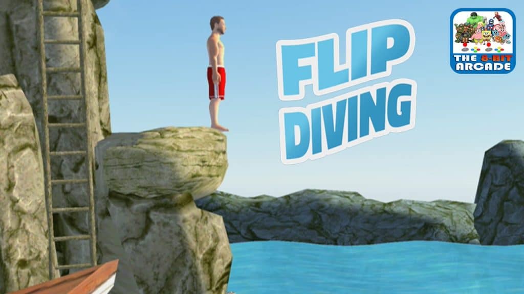 flip diving gameplay