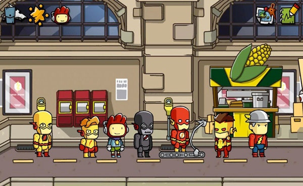 Scribblenauts Unlimited Gameplay