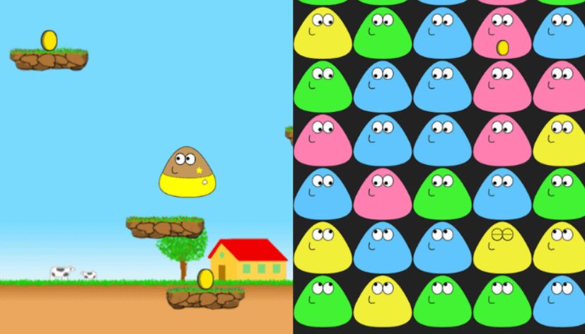 Игры пой на телефон. Поу. Поу игра. Pou маленький. Поу на андроид.