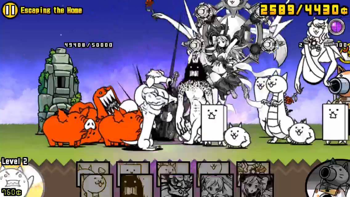 Battle Cats Gameplay