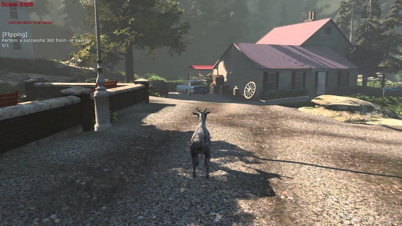 Goat Simulator Gameplay