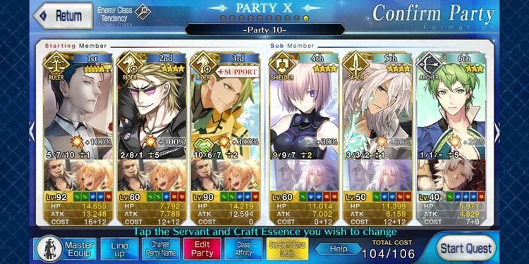 Fate Grand Order Limited Challenge And Events Storyline Guide